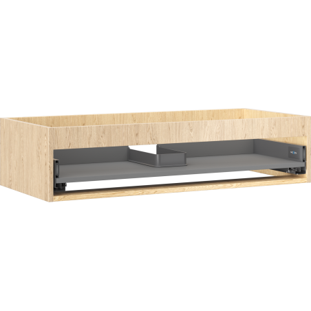 Mexen Box-A závěsná skříňka pod umyvadlo 100 cm, 1 zásuvka, dub - 91AX0-1000-235-1-81
