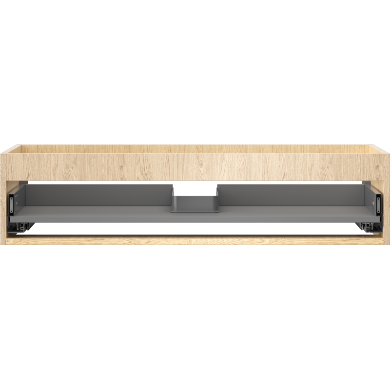 Mexen Box-A závěsná skříňka pod umyvadlo 100 cm, 1 zásuvka, dub - 91AX0-1000-235-1-81