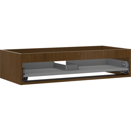 Mexen Box-A korpus skříňky pod umyvadlo 100 cm, 1 zásuvka, ořech - 91AX0-1000-235-1-86