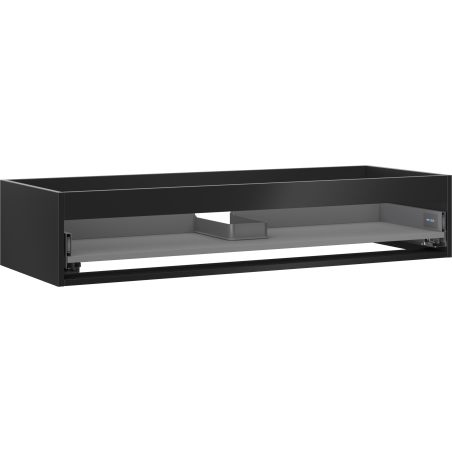 Mexen Box-A korpus skříňky pod umyvadlo 120 cm, 1 zásuvka, černý mat - 91AX0-1200-235-1-71
