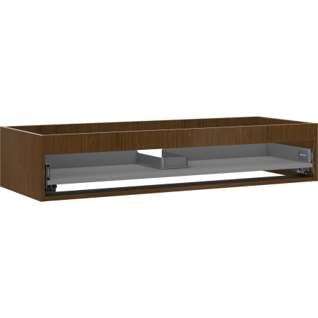 Mexen Box-A korpus skříňky pod umyvadlo 120 cm, 1 zásuvka, ořech - 91AX0-1200-235-1-86