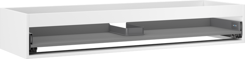 Mexen Box-A korpus skříňky pod umyvadlo 140 cm, 1 zásuvka, bílý mat - 91AX0-1400-235-1-01