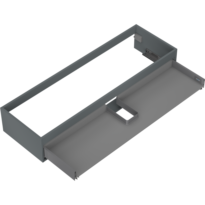 Mexen Box-A korpus skříňky pod umyvadlo 140 cm, 1 zásuvka, grafit mat - 91AX0-1400-235-1-66