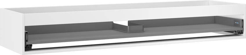 Mexen Box-A korpus skříňky podumyvadlové 160 cm, 1 zásuvka, bílý mat - 91AX0-1600-235-1-01