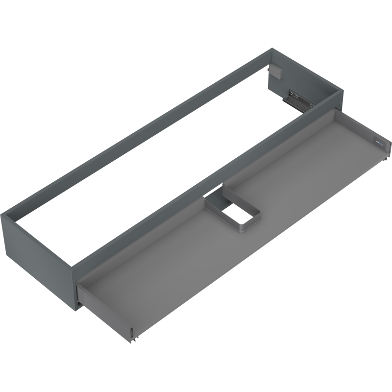 Mexen Box-A korpus podumyvadlové skříňky 160 cm, 1 zásuvka, grafit mat - 91AX0-1600-235-1-66