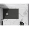 Mexen Stone+ obdélníkový kompozitový sprchový kout 120 x 100 cm, antracit - 44711012