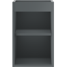 Mexen Box-A korpus skříňky pod umyvadlo 30 cm, grafit mat - 91AX1-0300-470-1-66
