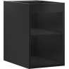 Mexen Box-A korpus skříňky pod umyvadlo 30 cm, černý mat - 91AX1-0300-470-1-71