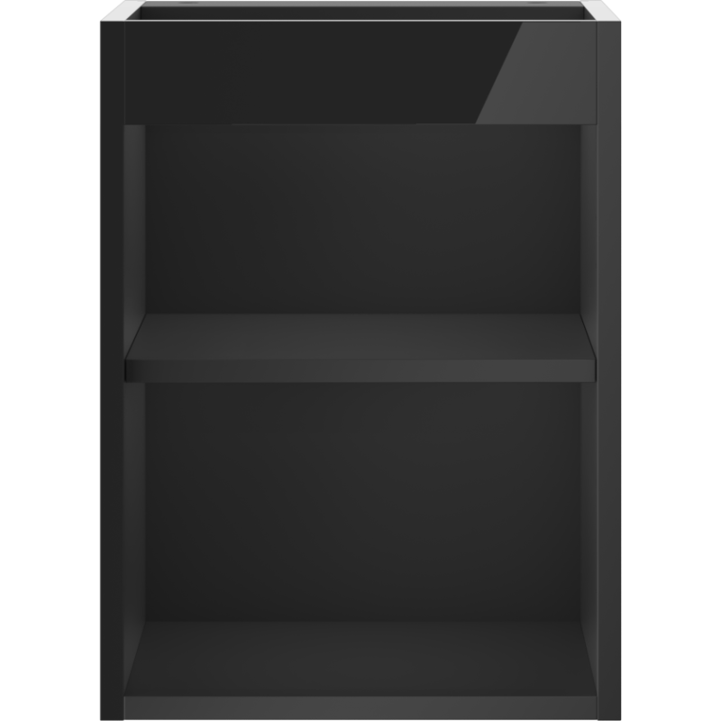 Mexen Box-A korpus skříňky podumyvadlové 35 cm, černý lesk - 91AX1-0350-470-1-70