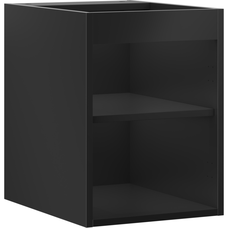 Mexen Box-A korpus skříňky pod umyvadlo 35 cm, černý mat - 91AX1-0350-470-1-71