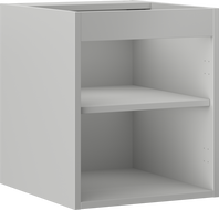 Mexen Box-A skříňka pod umyvadlo 40 cm, šedý mat - 91AX1-0400-470-1-62