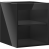 Mexen Box-A korpus skříňky pod umyvadlo 40 cm, černý lesk - 91AX1-0400-470-1-70