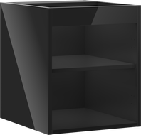 Mexen Box-A korpus skříňky pod umyvadlo 40 cm, černý lesk - 91AX1-0400-470-1-70