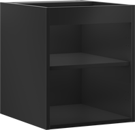Mexen Box-A korpus skříňky pod umyvadlo 40 cm, černý mat - 91AX1-0400-470-1-71