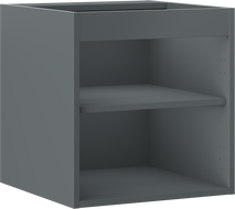 Mexen Box-A korpus skříňky pod umyvadlo 45 cm, grafit mat - 91AX1-0450-470-1-66