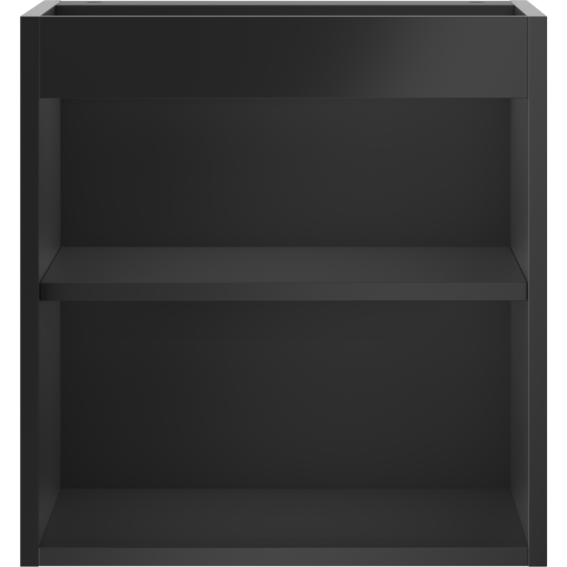 Mexen Box-A korpus skříňky pod umyvadlo 45 cm, černý mat - 91AX1-0450-470-1-71