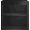 Mexen Box-A korpus skříňky pod umyvadlo 45 cm, černý mat - 91AX1-0450-470-1-71