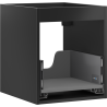 Mexen Box-A korpus skříňky pod umyvadlem 40 cm, 1 zásuvka, černý mat - 91AX0-0400-470-1-71