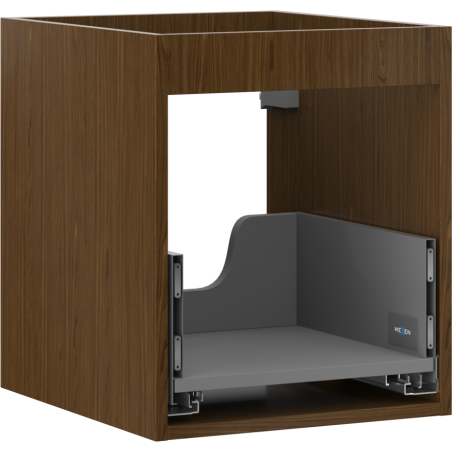 Mexen Box-A korpus skříňky podumyvadlové 40 cm, 1 zásuvka, ořech - 91AX0-0400-470-1-86