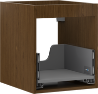 Mexen Box-A korpus skříňky podumyvadlové 40 cm, 1 zásuvka, ořech - 91AX0-0400-470-1-86