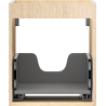 Mexen Box-A korpus skříňky pod umyvadlo 40 cm, 1 zásuvka, dub - 91AX0-0400-470-1-81