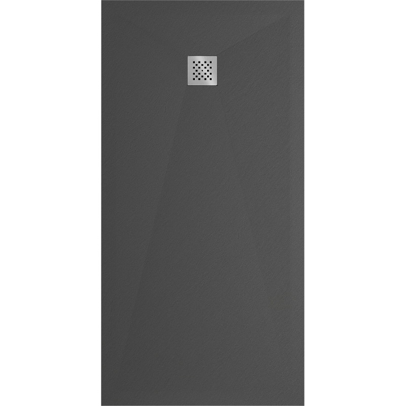 Mexen Stone+ obdélníkový kompozitní sprchový kout 180 x 100 cm, antracit - 44711018