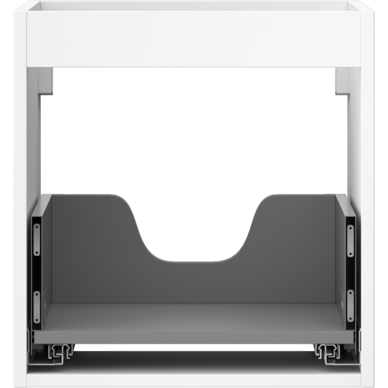 Mexen Box-A korpus skříňky podumyvadlové 45 cm, 1 zásuvka, bílý mat - 91AX0-0450-470-1-01