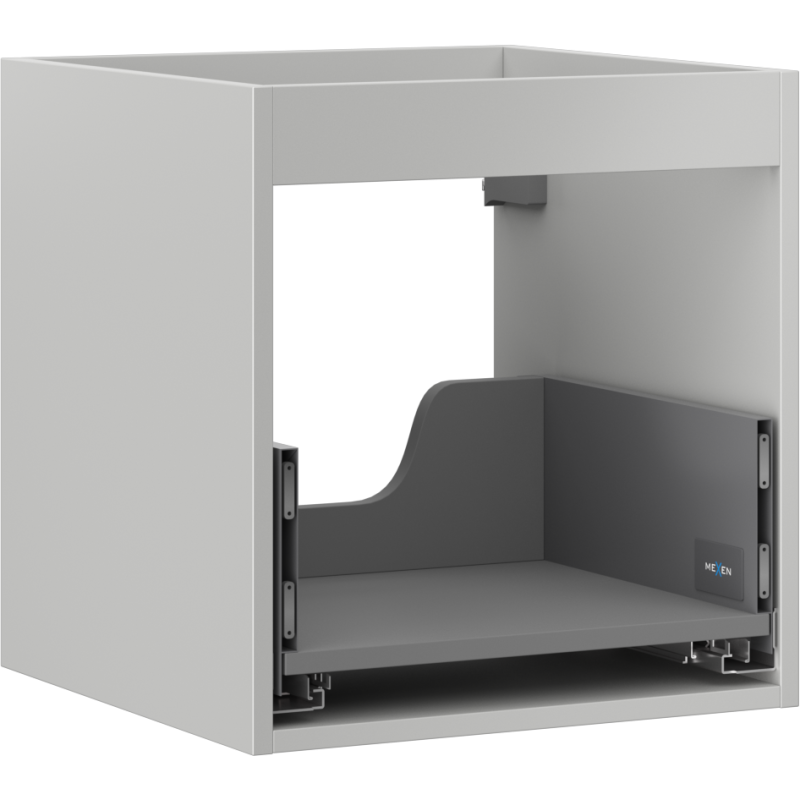 Mexen Box-A skříňka pod umyvadlo 45 cm, 1 zásuvka, šedý mat - 91AX0-0450-470-1-62