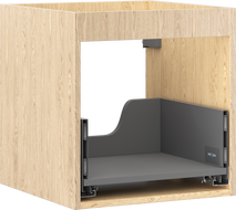 Mexen Box-A korpus skříňky pod umyvadlo 45 cm, 1 zásuvka, dub - 91AX0-0450-470-1-81