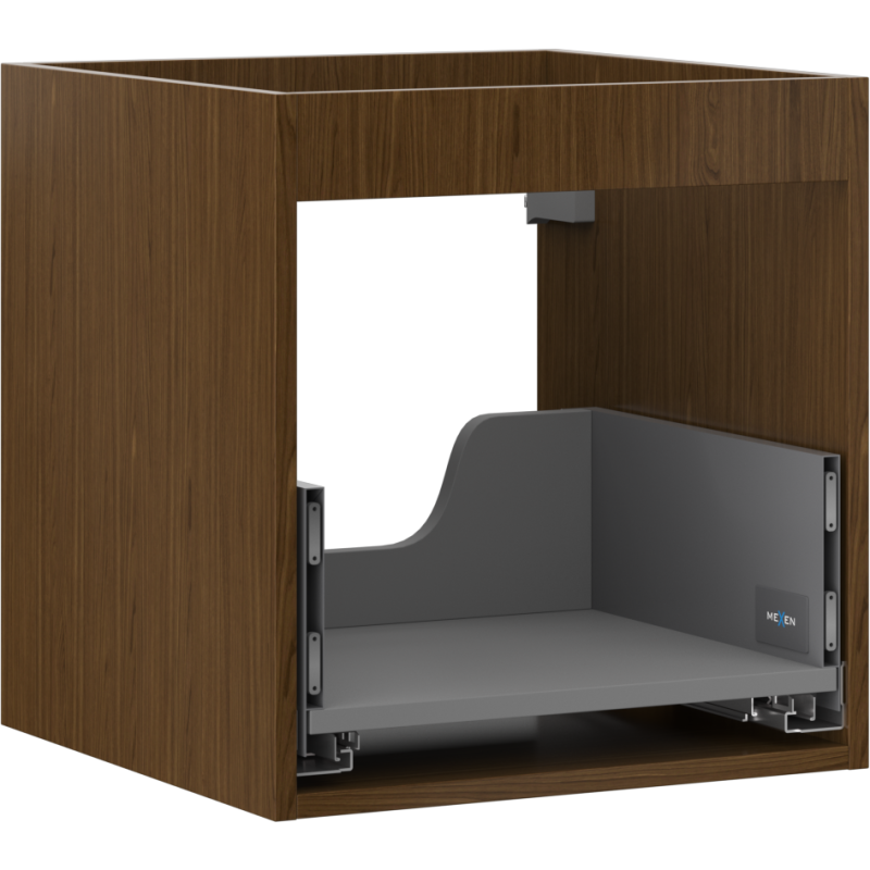 Mexen Box-A korpus skříňky podumyvadlové 45 cm, 1 zásuvka, ořech - 91AX0-0450-470-1-86