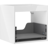 Mexen Box-A korpus skříňky pod umyvadlo 50 cm, 1 zásuvka, bílý lesk - 91AX0-0500-470-1-00