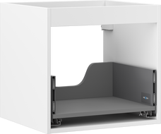 Mexen Box-A korpus skříňky pod umyvadlo 50 cm, 1 zásuvka, bílý mat - 91AX0-0500-470-1-01