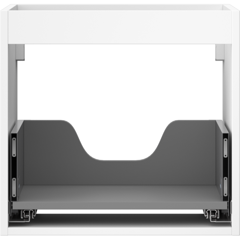 Mexen Box-A korpus skříňky pod umyvadlo 50 cm, 1 zásuvka, bílý mat - 91AX0-0500-470-1-01