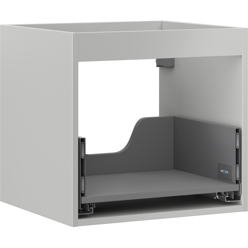 Mexen Box-A skříňka pod umyvadlo 50 cm, 1 zásuvka, šedý mat - 91AX0-0500-470-1-62