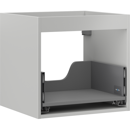 Mexen Box-A skříňka pod umyvadlo 50 cm, 1 zásuvka, šedý mat - 91AX0-0500-470-1-62
