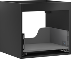 Mexen Box-A korpus koupelnové skříňky 50 cm, 1 zásuvka, černý mat - 91AX0-0500-470-1-71