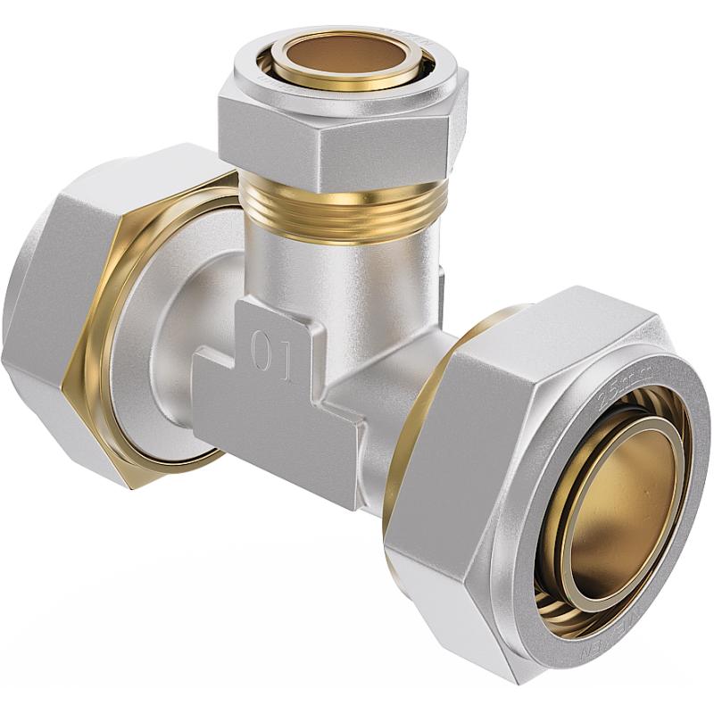 Mexen PEX-S redukční šroubovaný trojúhelník PEX 20 x 16 x 16 - W97231-201616-00