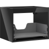 Mexen Box-A korpus skříňky pod umyvadlo 60 cm, 1 zásuvka, černý lesk - 91AX0-0600-470-1-70