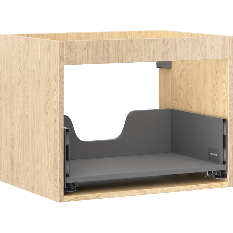 Mexen Box-A korpus skříňky pod umyvadlo 60 cm, 1 zásuvka, dub - 91AX0-0600-470-1-81