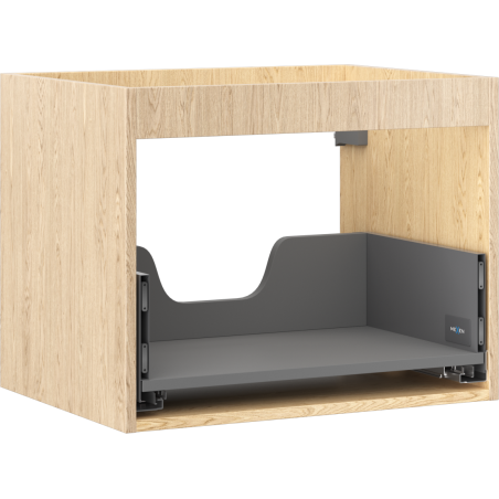 Mexen Box-A korpus skříňky pod umyvadlo 60 cm, 1 zásuvka, dub - 91AX0-0600-470-1-81