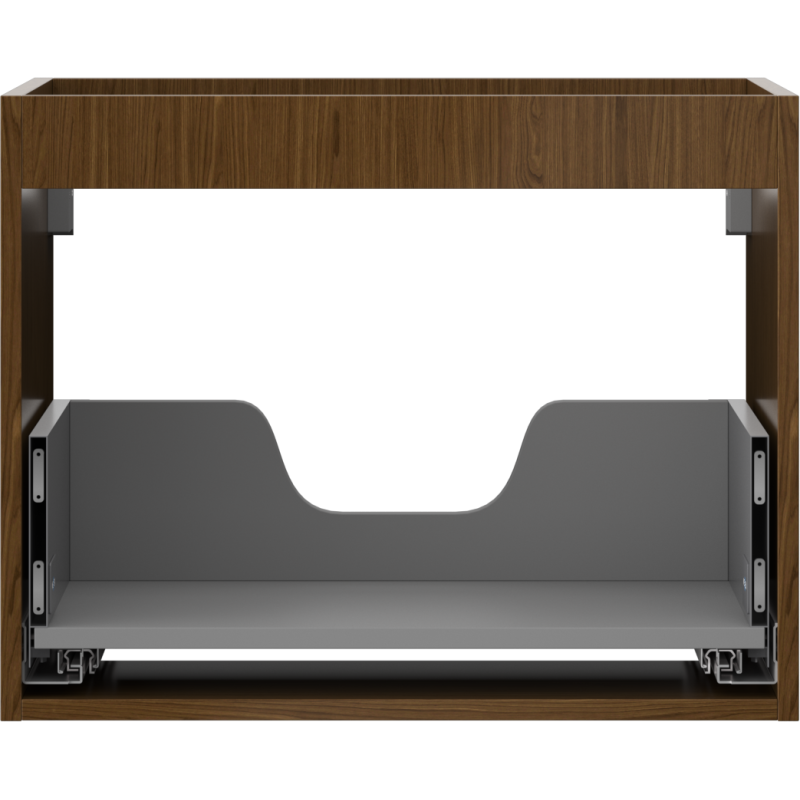 Mexen Box-A korpus skříňky pod umyvadlo 60 cm, 1 zásuvka, ořech - 91AX0-0600-470-1-86