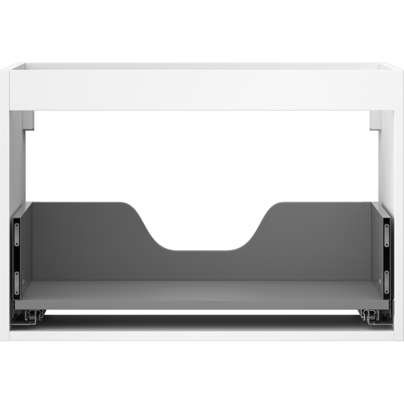 Mexen Box-A korpus skříňky pod umyvadlo 70 cm, 1 zásuvka, bílý mat - 91AX0-0700-470-1-01