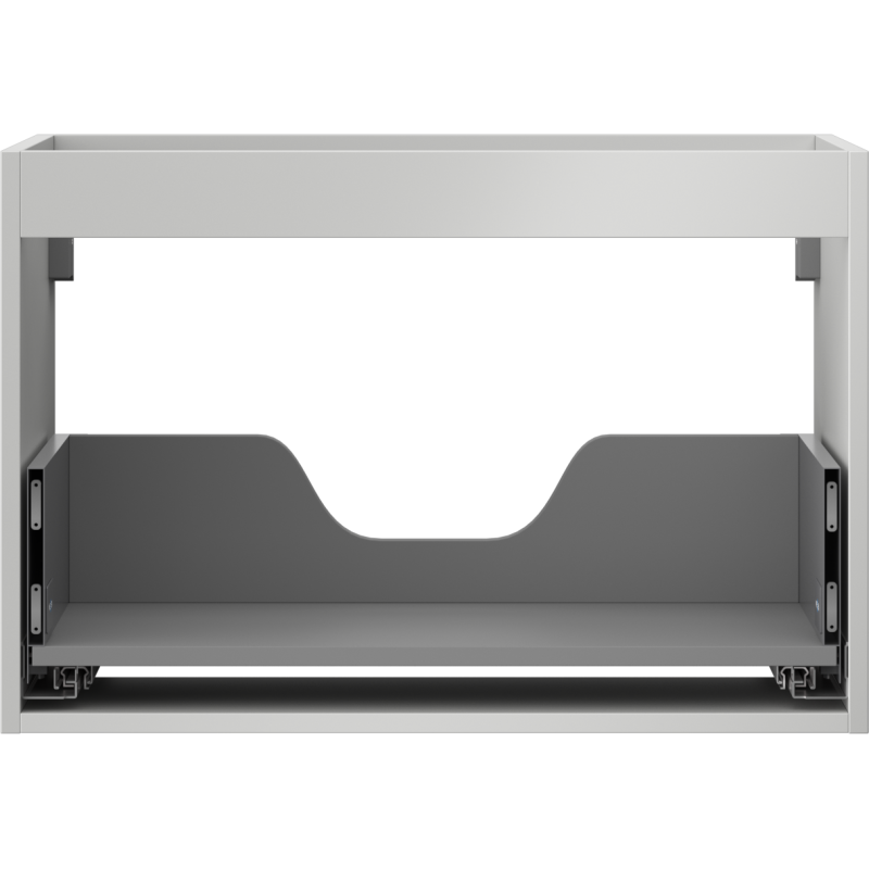 Mexen Box-A korpus skříňky pod umyvadlo 70 cm, 1 zásuvka, šedý mat - 91AX0-0700-470-1-62