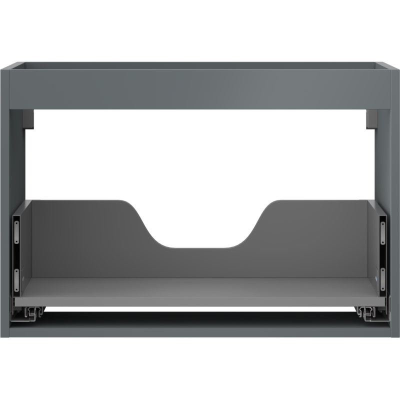 Mexen Box-A korpus skříňky podumyvadlové 70 cm, 1 zásuvka, grafit mat - 91AX0-0700-470-1-66