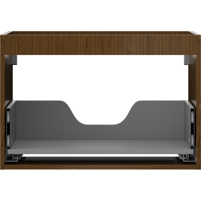 Mexen Box-A korpus skříňky pod umyvadlo 70 cm, 1 zásuvka, ořech - 91AX0-0700-470-1-86