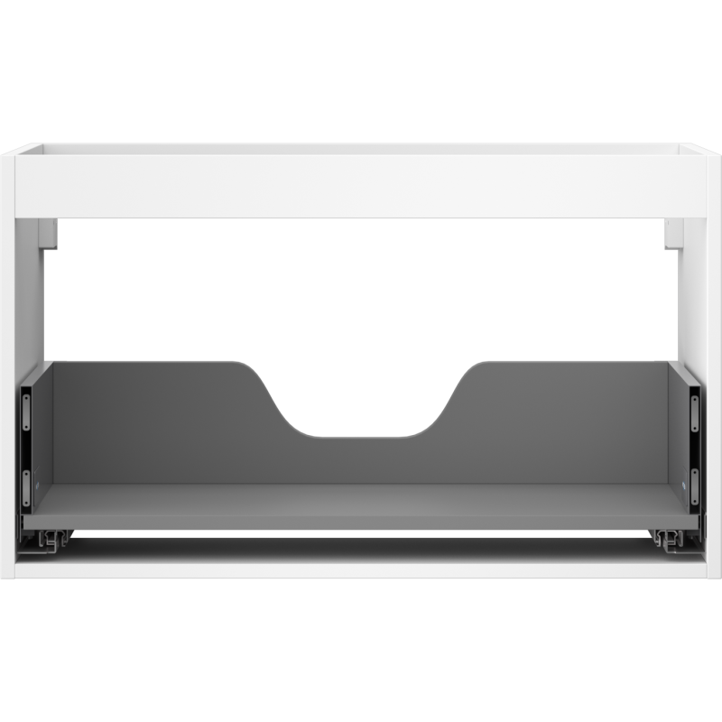 Mexen Box-A korpus skříňky pod umyvadlo 80 cm, 1 zásuvka, bílý mat - 91AX0-0800-470-1-01
