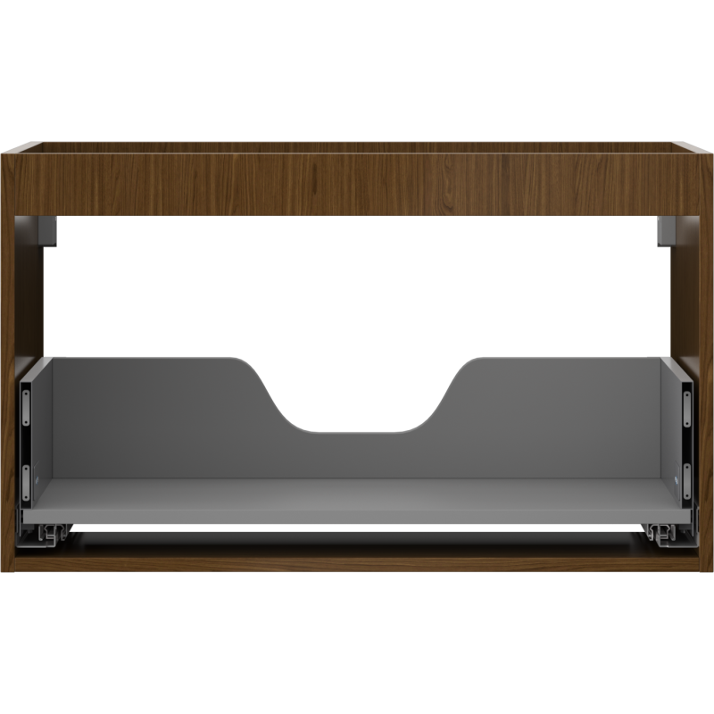 Mexen Box-A korpus skříňky podumyvadlové 80 cm, 1 zásuvka, ořech - 91AX0-0800-470-1-86