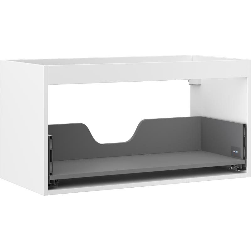 Mexen Box-A korpus skříňky pod umyvadlo 90 cm, 1 šuplík, bílý mat - 91AX0-0900-470-1-01