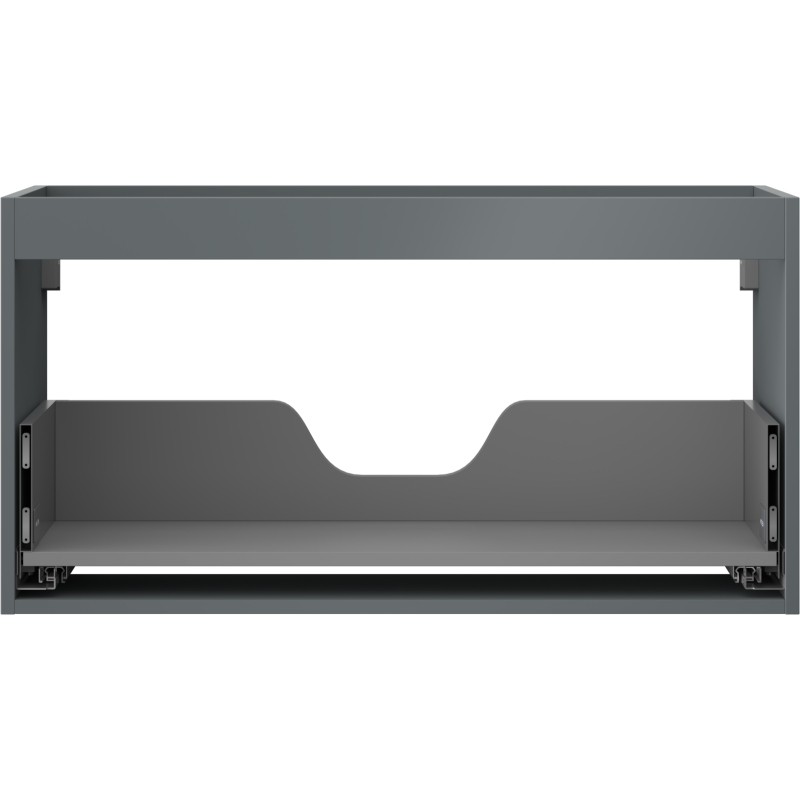 Mexen Box-A korpus skříňky podumyvadlové 90 cm, 1 zásuvka, grafit mat - 91AX0-0900-470-1-66