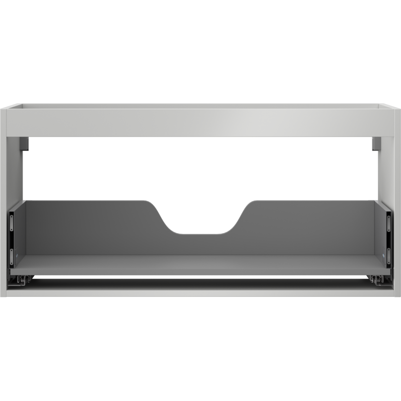 Mexen Box-A korpus skříňky pod umyvadlo 100 cm, 1 zásuvka, šedý mat - 91AX0-1000-470-1-62